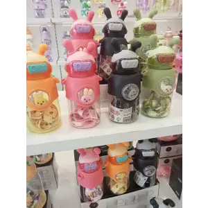 Kullanıma Uygun Sevimli Tavşan Su Matarası