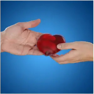 1 Adet Metal Sihirli Kalp Jel Isıtıcı