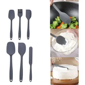 Kullanıma Uygun Silikon Spatula ve Fırça Seti