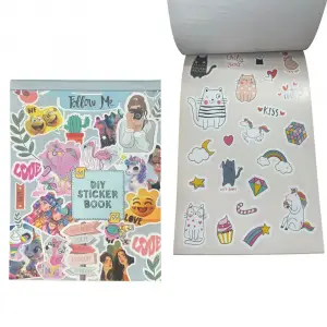 14 cm Defter Sticker