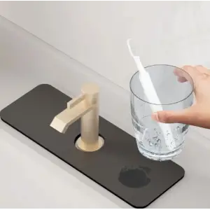 Kauçuk Su Emici Sihirli Lavabo Kenar Matı