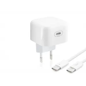 Adaptör Type c Hızlı Şarj Seti 45W Type c lü 1 M Örgülü Kablolu Beyaz