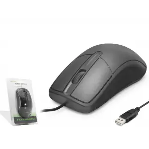 Usb Kablo lu Optik Mouse Siyah