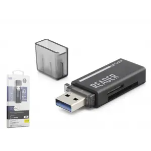 USB Type C 3.2 Gen1 Kart Okuyucu SD MicroSD 5 Gbps Siyah C306 Çeşidi