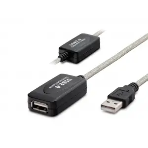 Usb Uzatma M Silver Siyah