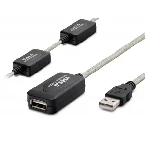 Usb Uzatma M Silver Siyah