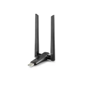 Usb Wıfı Adaptor 2.4Ghzve5Ghz Cu Wifi5 Siyah UAC21D