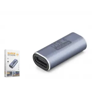 Adaptör USB4 Type c Dişi Dişi Birleştirici 40 Gbps