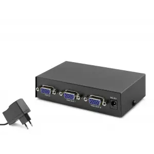 Vga Splitter 1 In 2 Mhz Siyah