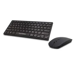 Wıreless Smart Klavye Mouse Set Q Siyah
