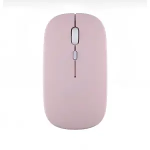 Kablosuz Pembe Bluetooth Mouse