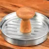 Metal 10 cm Hamburger Press