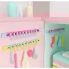 Kullanıma Uygun 10 Kancalı Raylı Mutfak ve Banyo Düzenleyici Askı
