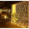 Kullanıma Uygun 2x2 Metre Perde Led Sarı Işık