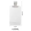 100ml Ölçülü 3 Adet Krem Şampuan Kabı Tekrar Kullanılabilir Set