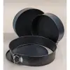 24 cm Metal 3lü Kelepçeli Kek Kalıbı Seti