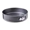 24 cm Metal 3lü Kelepçeli Kek Kalıbı Seti
