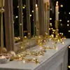 Kullanıma Uygun 3 Metre Yaldızlı Gold LED Işık