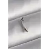 Piercing Çelik Gümüş Renk Çivi Model