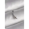 Piercing Çelik Gümüş Renk Çivi Model