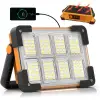 Pil 3600mAh 4 Seviyeli Şarjlı Standlı LED