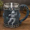 18.5 Cm Bardak 3D Astronot Tasarımlı Kupa