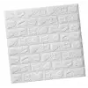 Kullanıma Uygun 3D Tuğla Desenli Kendinden Yapışkanlı Duvar Paneli 58x38 cm