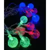 Kullanıma Uygun 3m 20 Led Kristal Top RGB Pilli