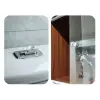 Cam 4 Adet Kristal Tasarımlı Çok Amaçlı Yapışkanlı Tutacak Buton