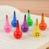 Kullanıma Uygun 4lü Emojili Yumurtlayan Boya Kalemi Seti