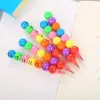 Kullanıma Uygun 4lü Emojili Yumurtlayan Boya Kalemi Seti