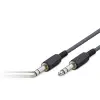 Metal 6.5 Mm Kablo Enstruman Gitar 1.5M Siyah
