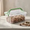 Yeşil Plastik 7,5 Litre Saklama Kabı