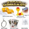 Defter 8’li Sihirbazlık Seti (Kibrit Halka, Kupa, İp, 3’lü Kart)