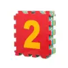 Kullanıma Uygun 9 Parça Sayılar Puzzle Yer Matı
