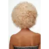 Kullanıma Uygun Altın Renk Kıvırcık Afro Parti Peruğu