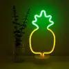 16 cm Kullanıma Uygun Ananas Neon LED Lamba