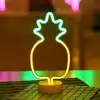 16 cm Kullanıma Uygun Ananas Neon LED Lamba
