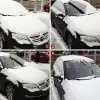 Kullanıma Uygun Araç Ön Cam Buzlanma Önleyici Branda