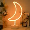 30,5 cm Kullanıma Uygun Ay Neon LED Lamba