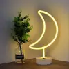 30,5 cm Kullanıma Uygun Ay Neon LED Lamba