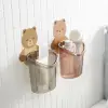 15 cm Kullanıma Uygun Ayı Figürlü Plastik Organizer