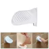 Beyaz Plastik Banyo Ayak Dayanağı Pedalı