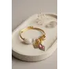 Bileklik Beyaz Damla Model Charmlı