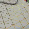 Kullanıma Uygun Beyaz Geometrik Desenli küçük Karton Hediye Çantası
