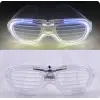 Parti Gözlüğü Beyaz Led Işıklı Neon 3 Modlu