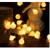 Kullanıma Uygun Beyaz Top Led Gün ışığı Pilli 2 Kademeli