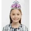 Kullanıma Uygun Birthday Princess Yazılı Çocuk Parti Tacı