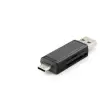 Card Reader Usb + Type C Mıcro Sd Siyah