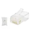 Cat5 Konnektör Rj45 100Lü Paket Şeffaf